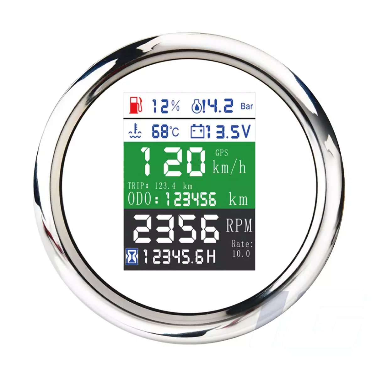 Marine Boat Multifunction Gauges